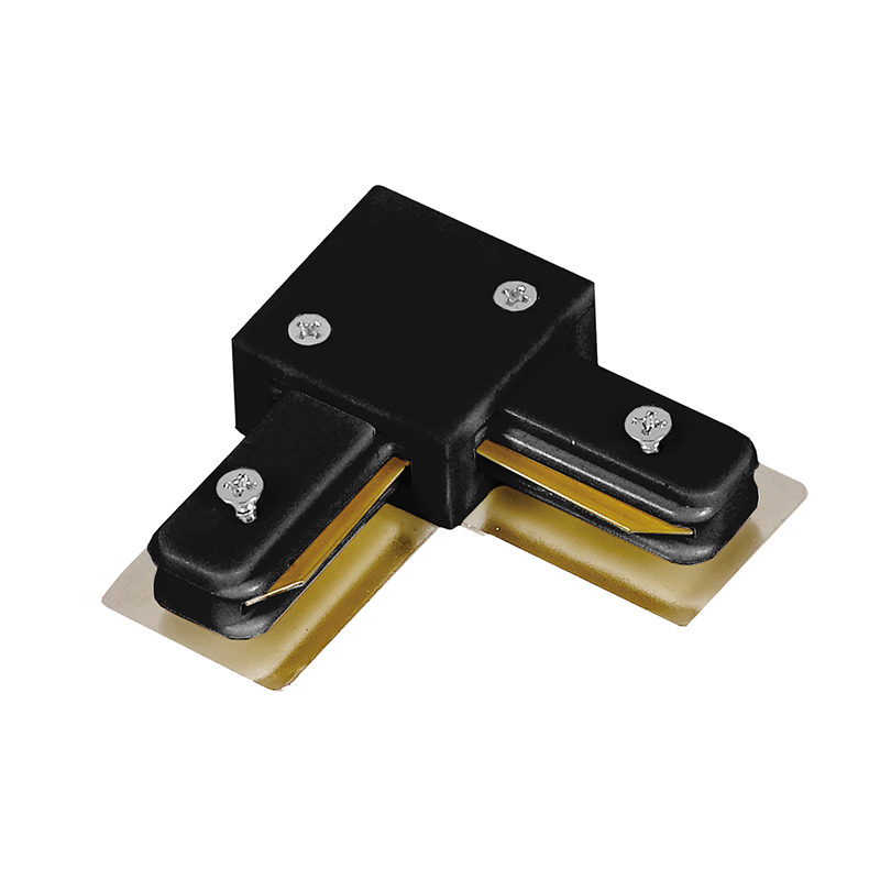 1-FASE RAIL L-VORM CONNECTOR - ZWART - Outledtl.nl
